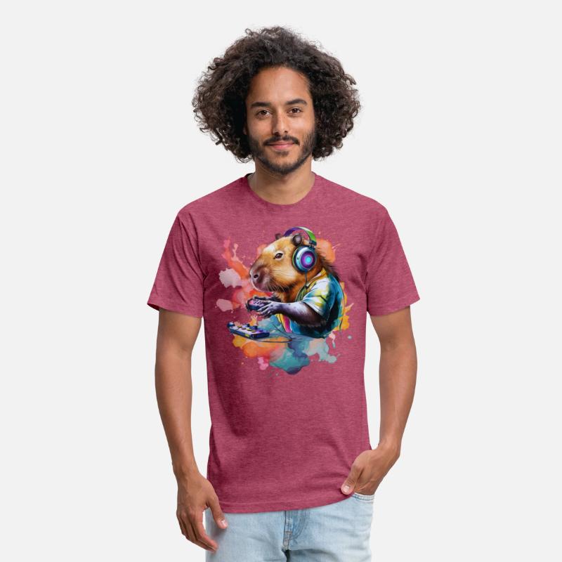 Funny Video Games Capybara Funny Capybara Gamer
