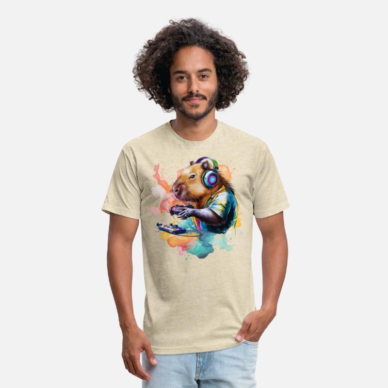 Funny Video Games Capybara Funny Capybara Gamer