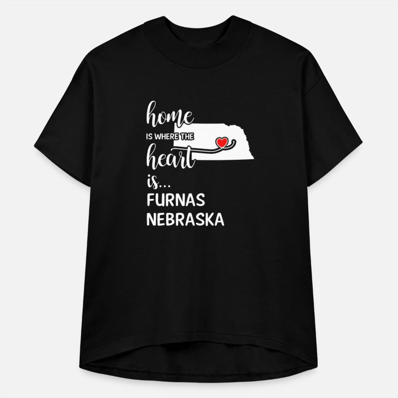 Furnas County Nebraska Is Where My Heart Is Gift