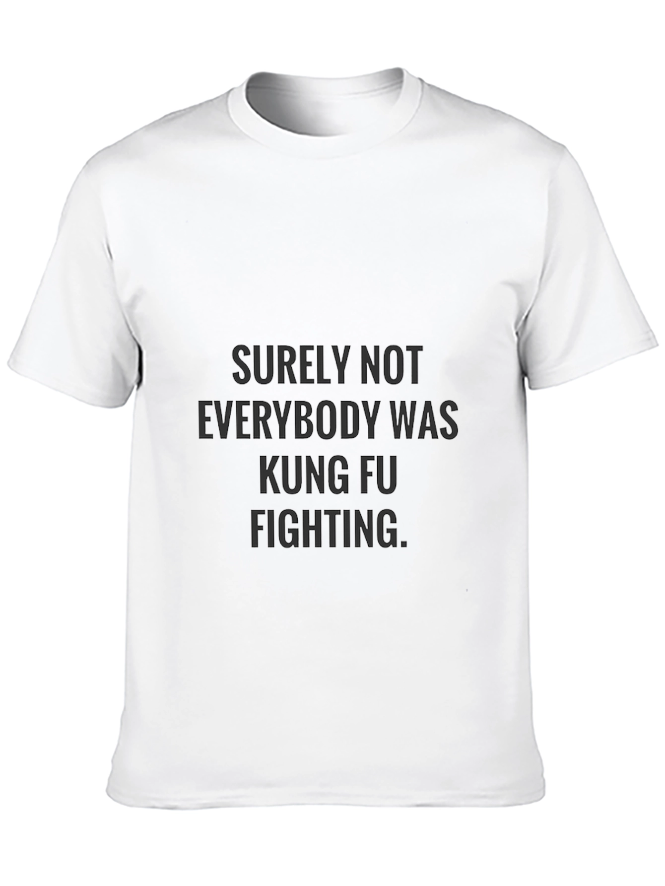 Kung Fu Fighting Sarcastic T-Shirt