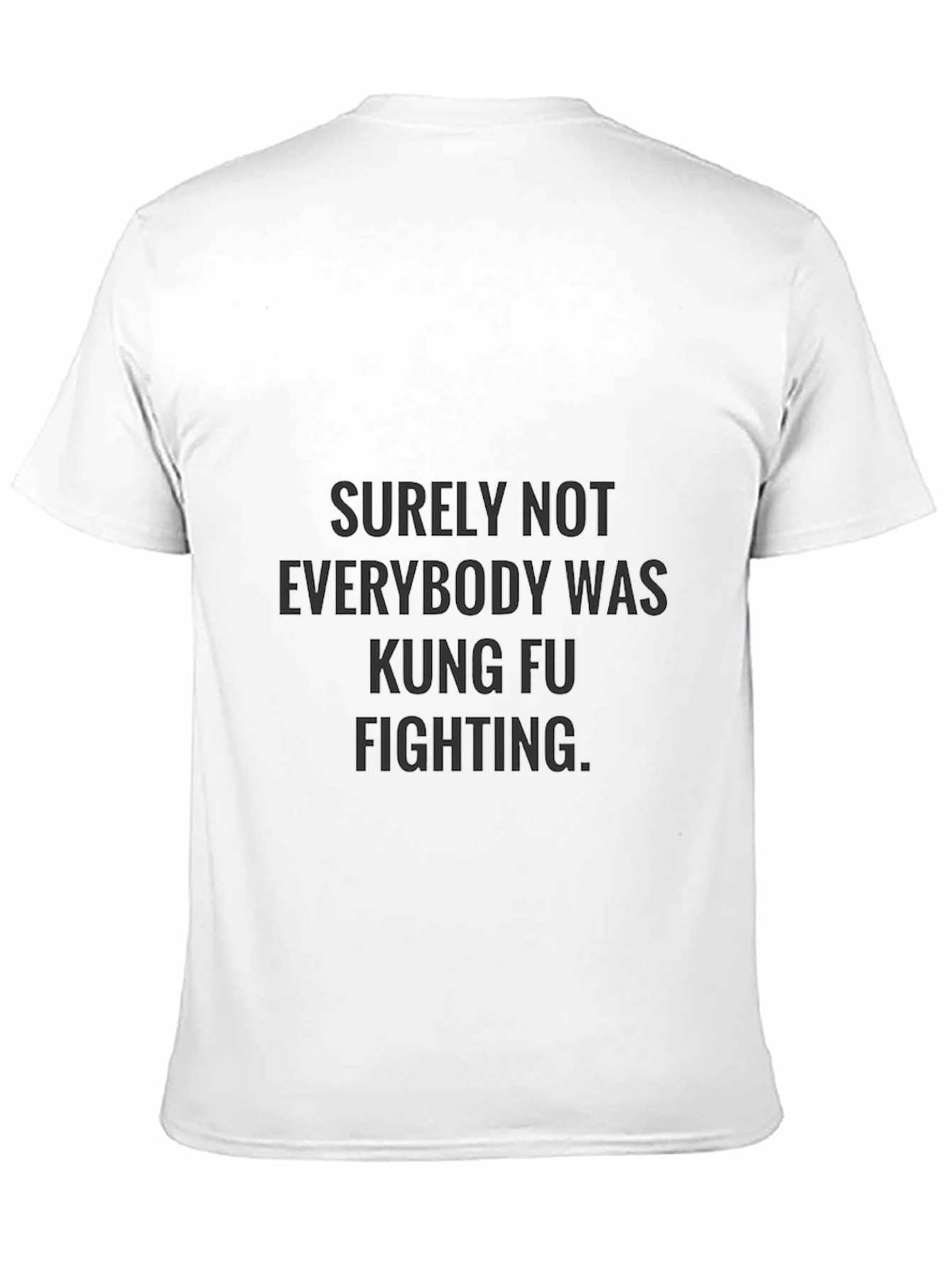 Kung Fu Fighting Sarcastic T-Shirt