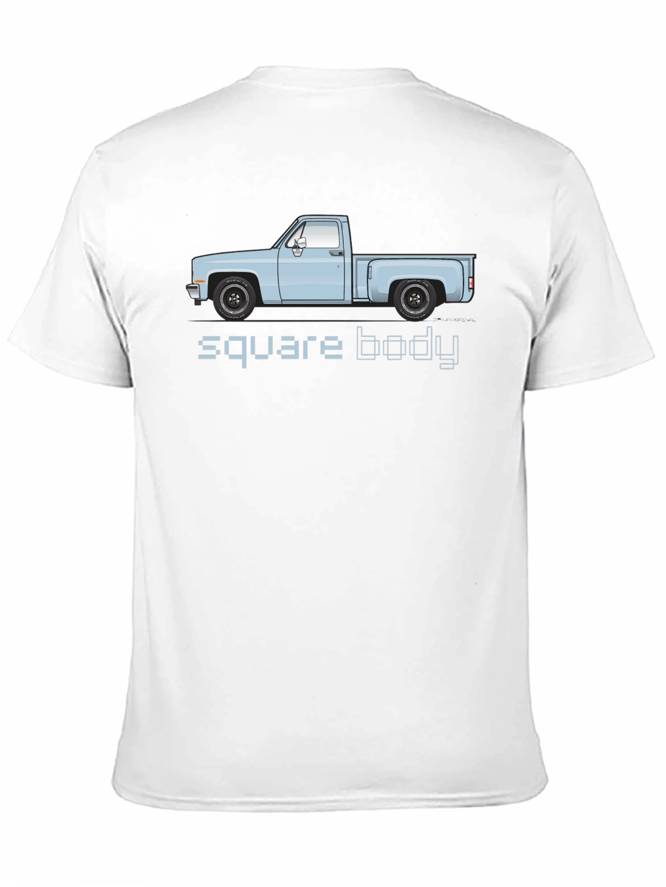 Square Body Truck Graphic T-Shirt