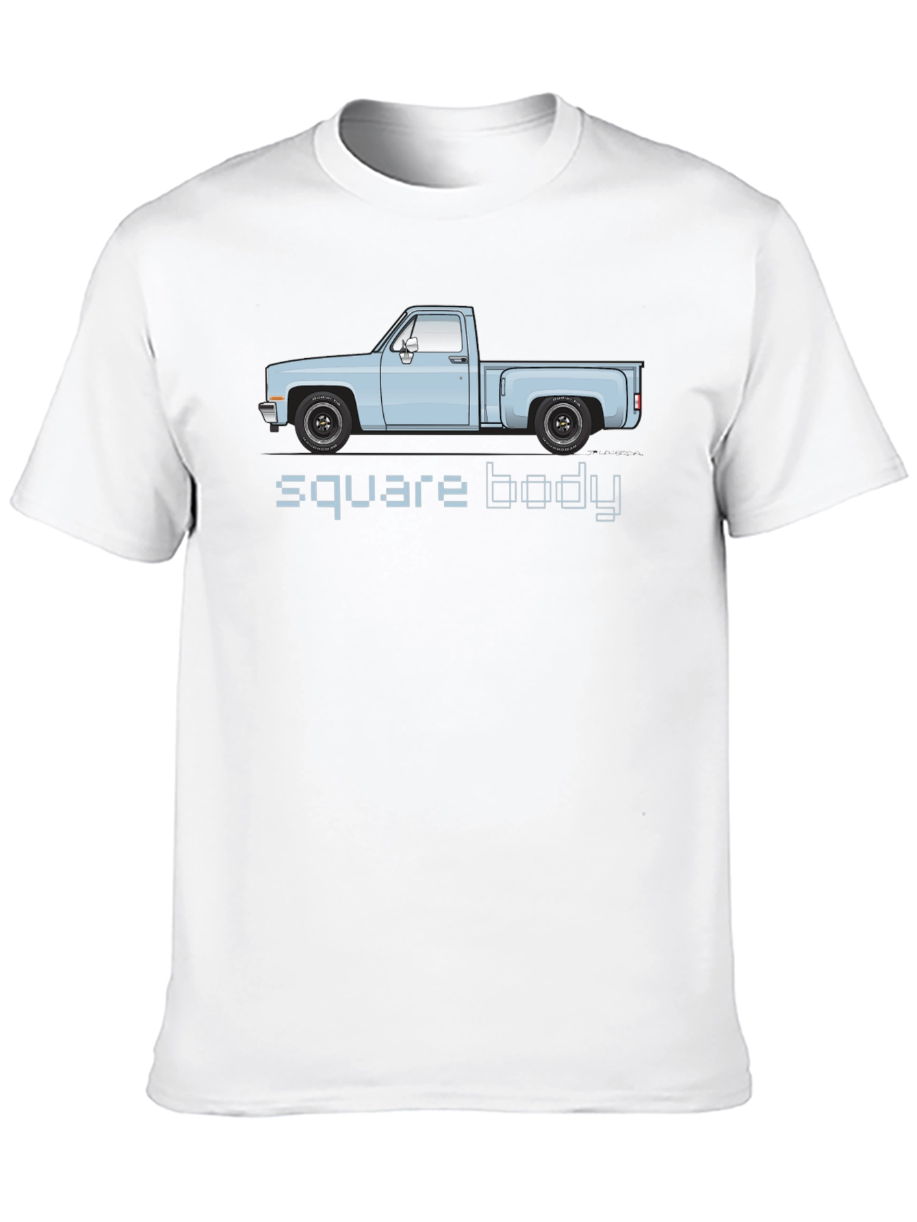 Square Body Truck Graphic T-Shirt