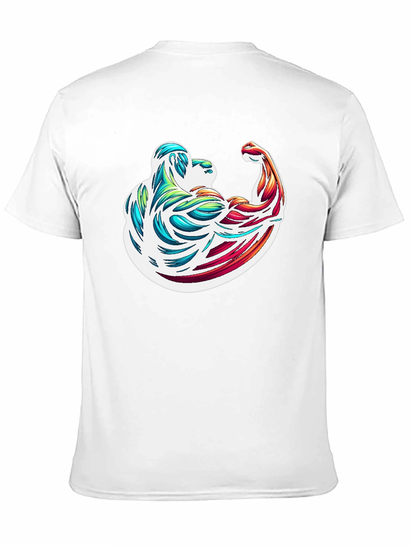 Muscle Flex Graphic T-Shirt