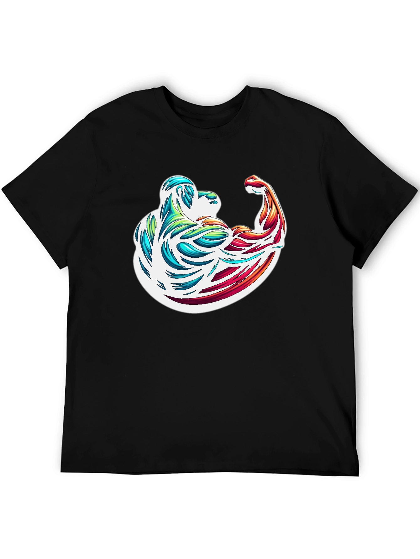 Muscle Flex Graphic T-Shirt
