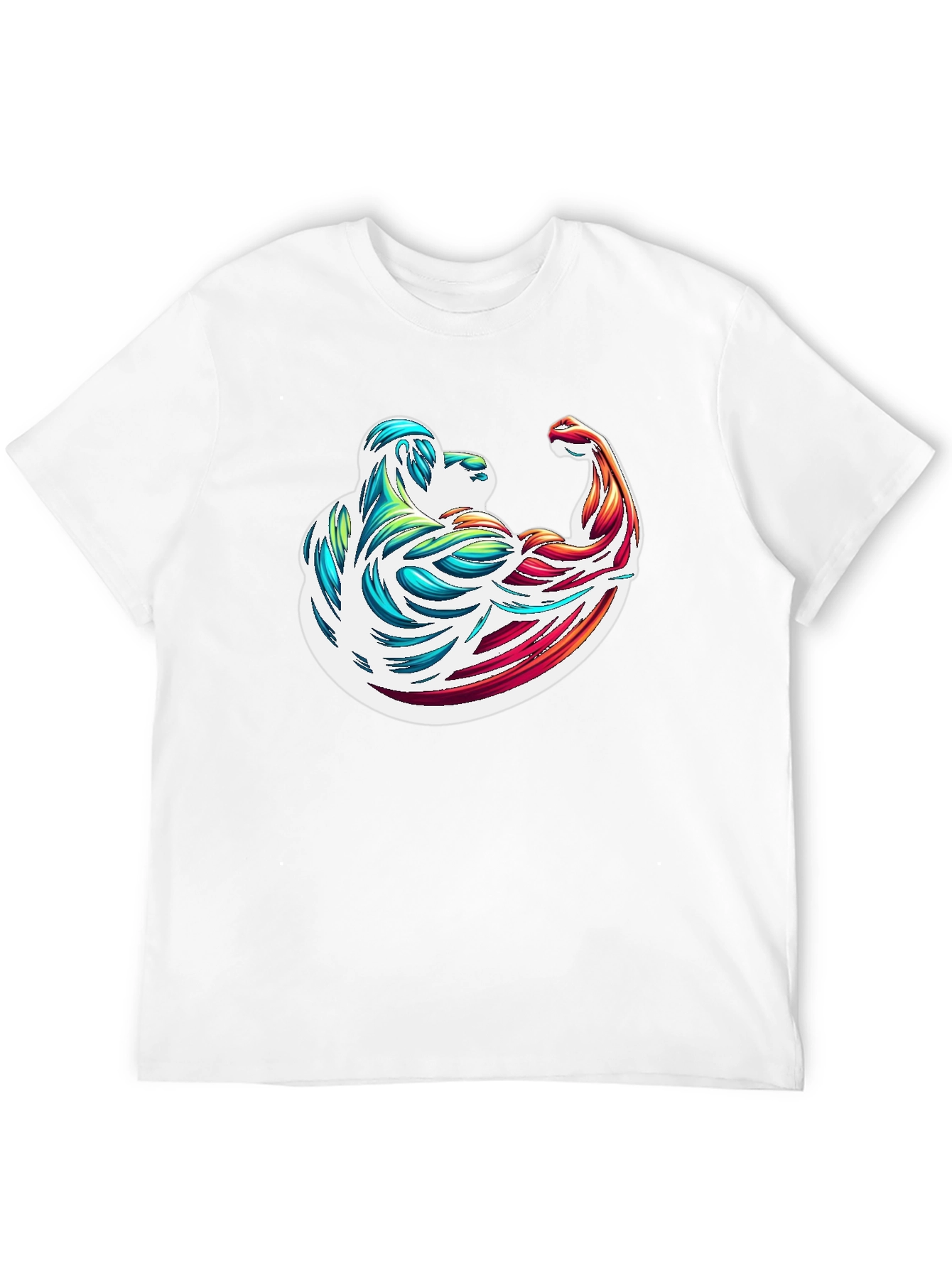 Muscle Flex Graphic T-Shirt