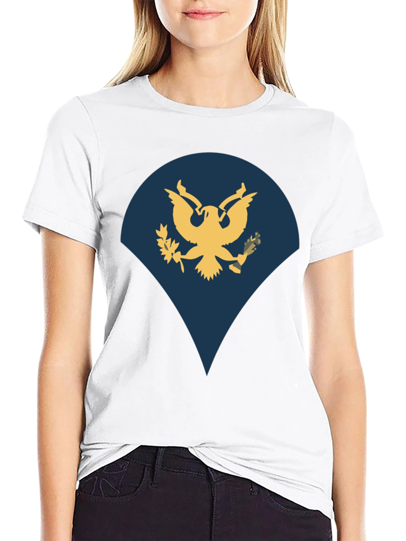 Eagle Graphic T-Shirt - Patriotic Design