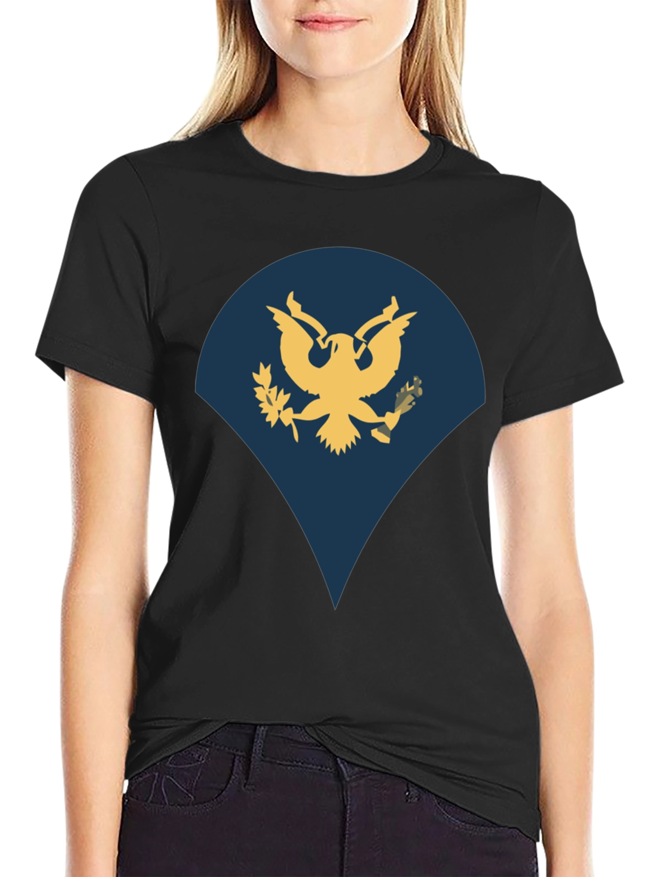 Eagle Graphic T-Shirt - Patriotic Design
