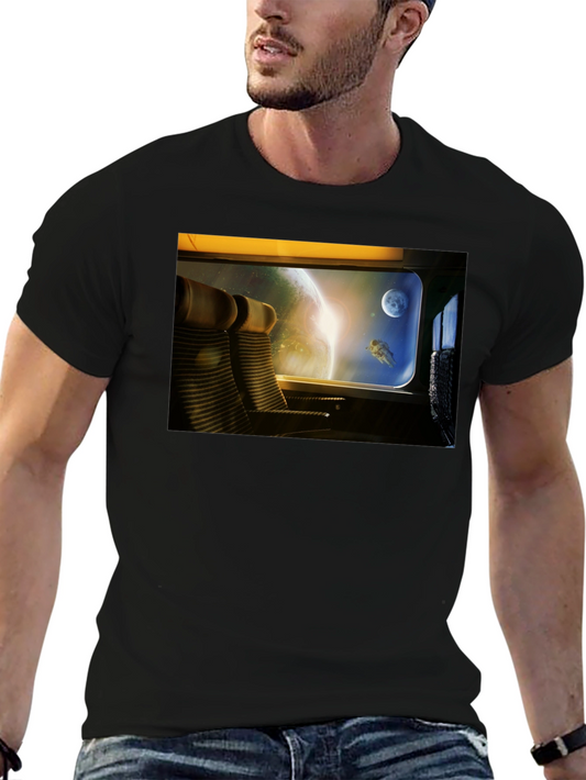 Space Train Ride T-Shirt