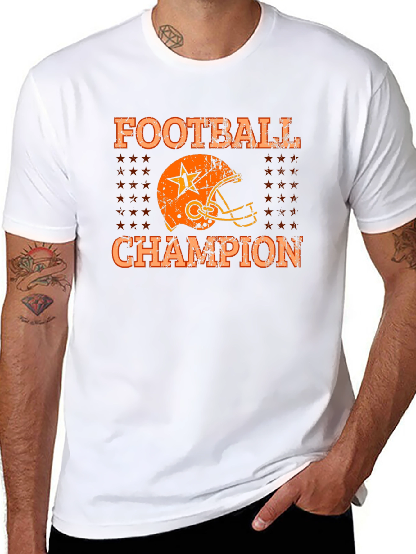Football Champion Graphic T-Shirt