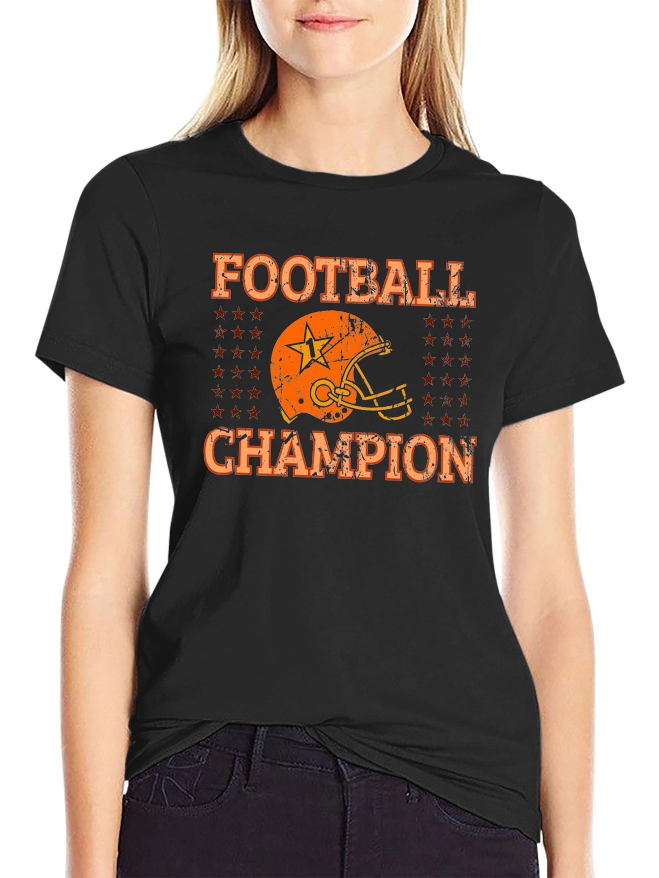Football Champion Graphic T-Shirt