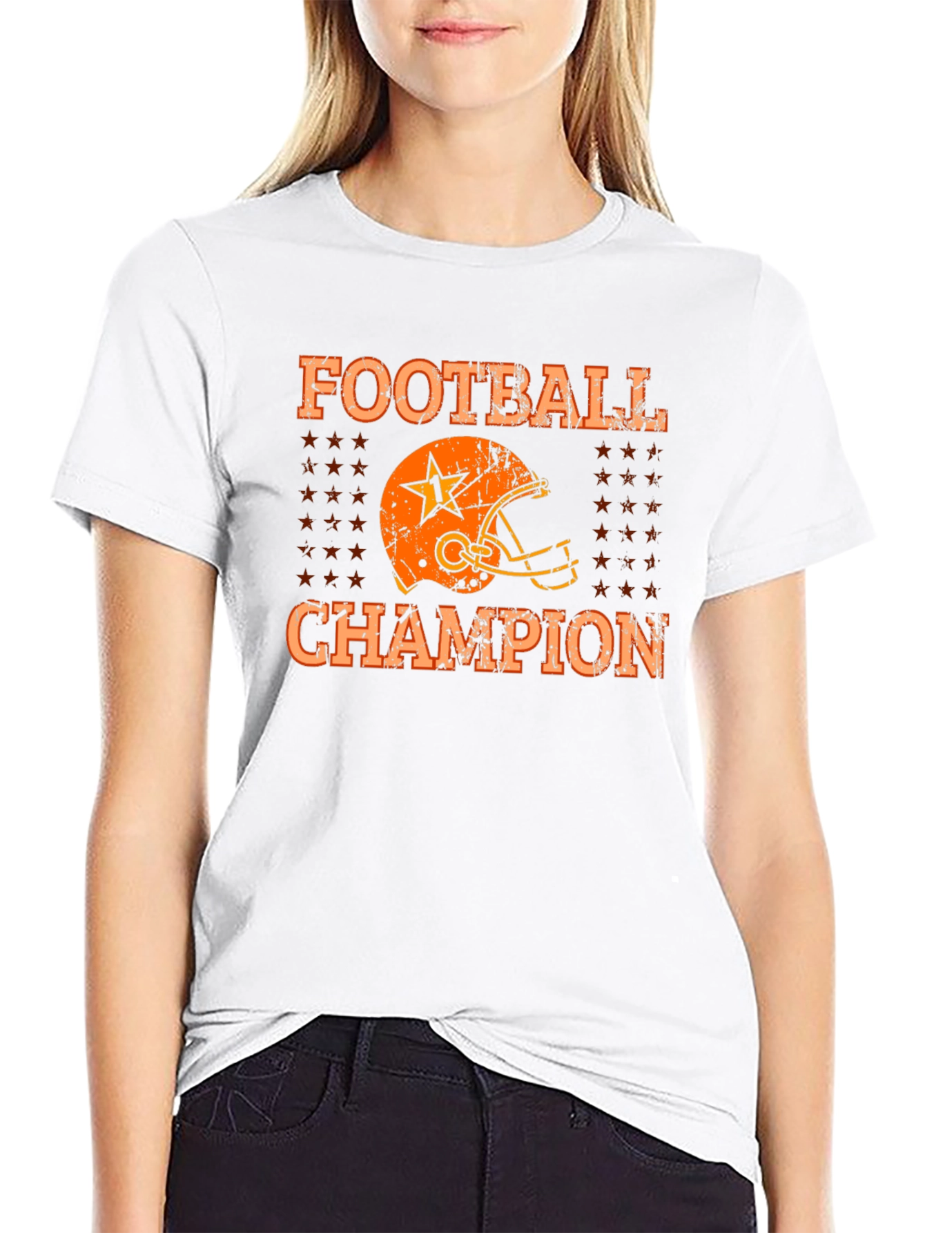 Football Champion Graphic T-Shirt