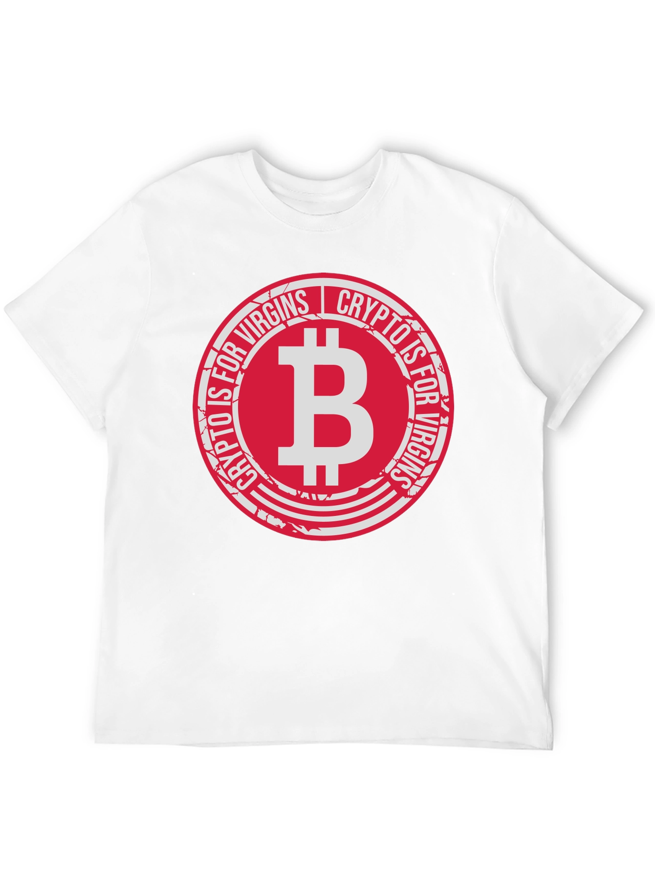 Crypto is for Virgins Black T-Shirt