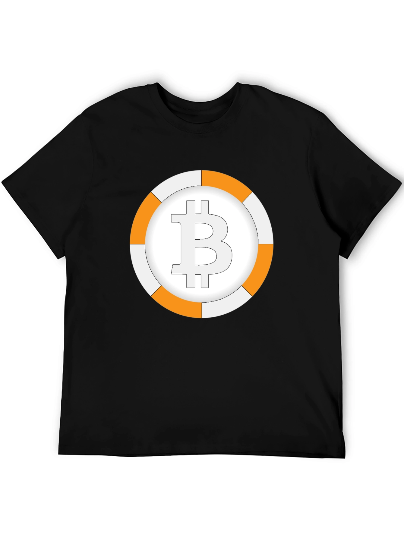 Bitcoin Roundel Graphic T-Shirt - Black