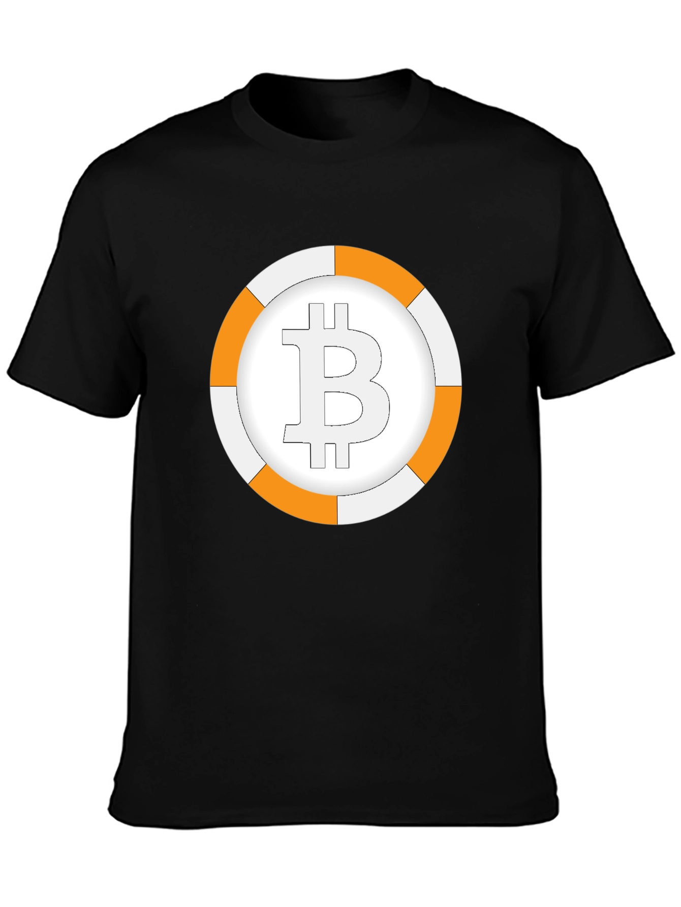Bitcoin Roundel Graphic T-Shirt - Black