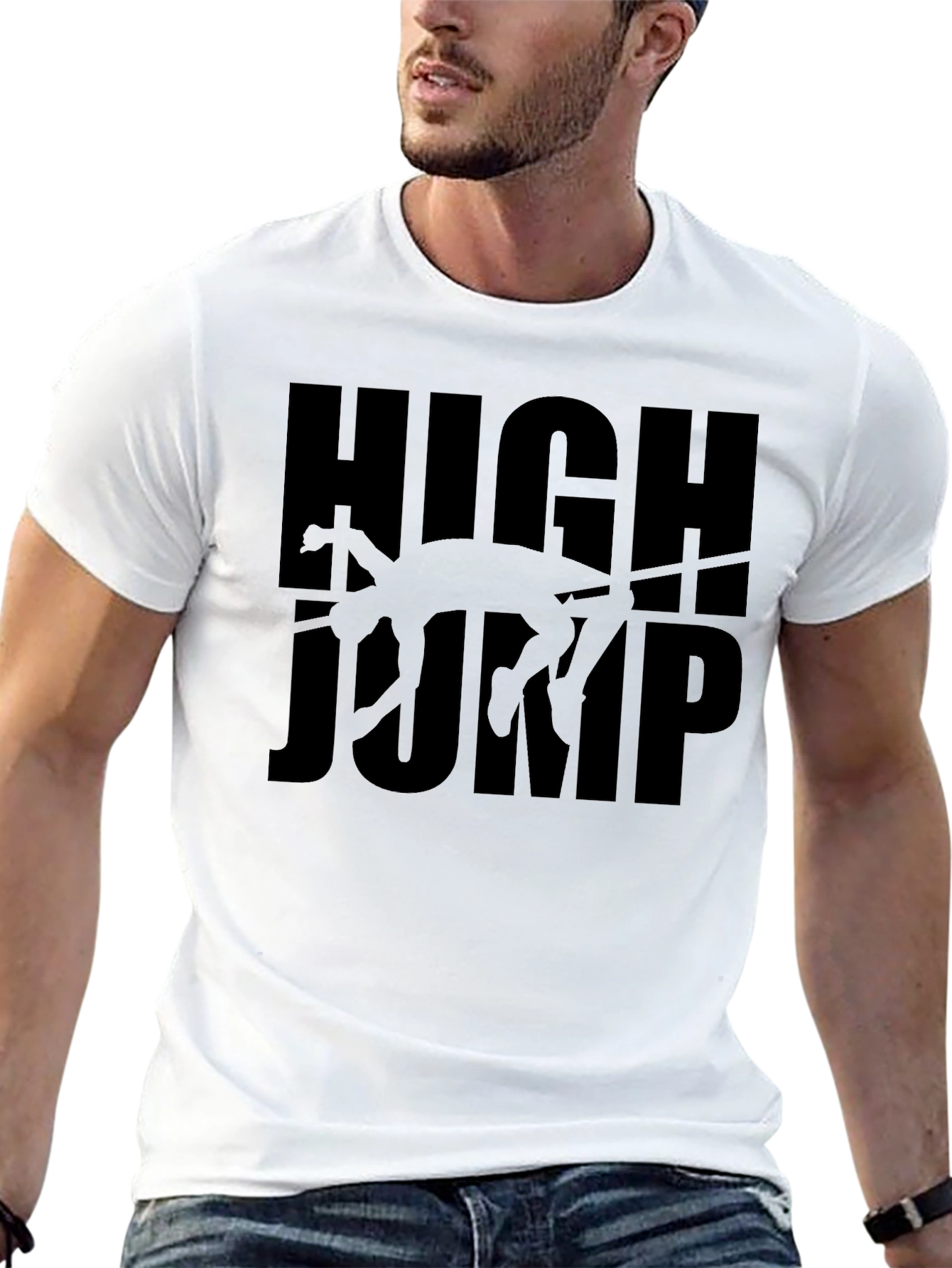 High Jump Graphic T-Shirt - Athlete Sportswear