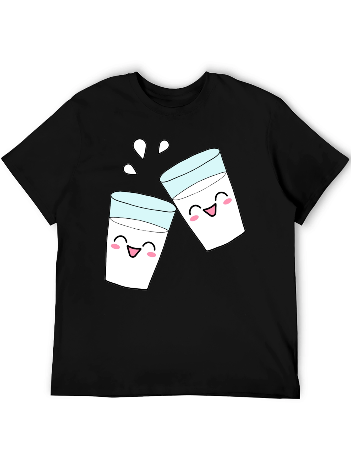 Cheers Milk T-Shirt: Fun Kawaii Graphic Tee