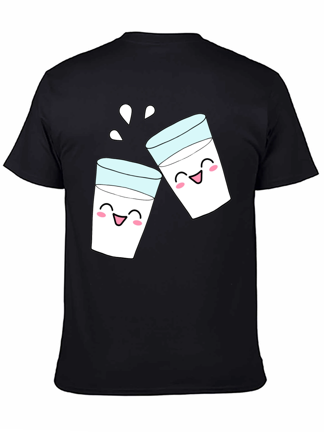Cheers Milk T-Shirt: Fun Kawaii Graphic Tee