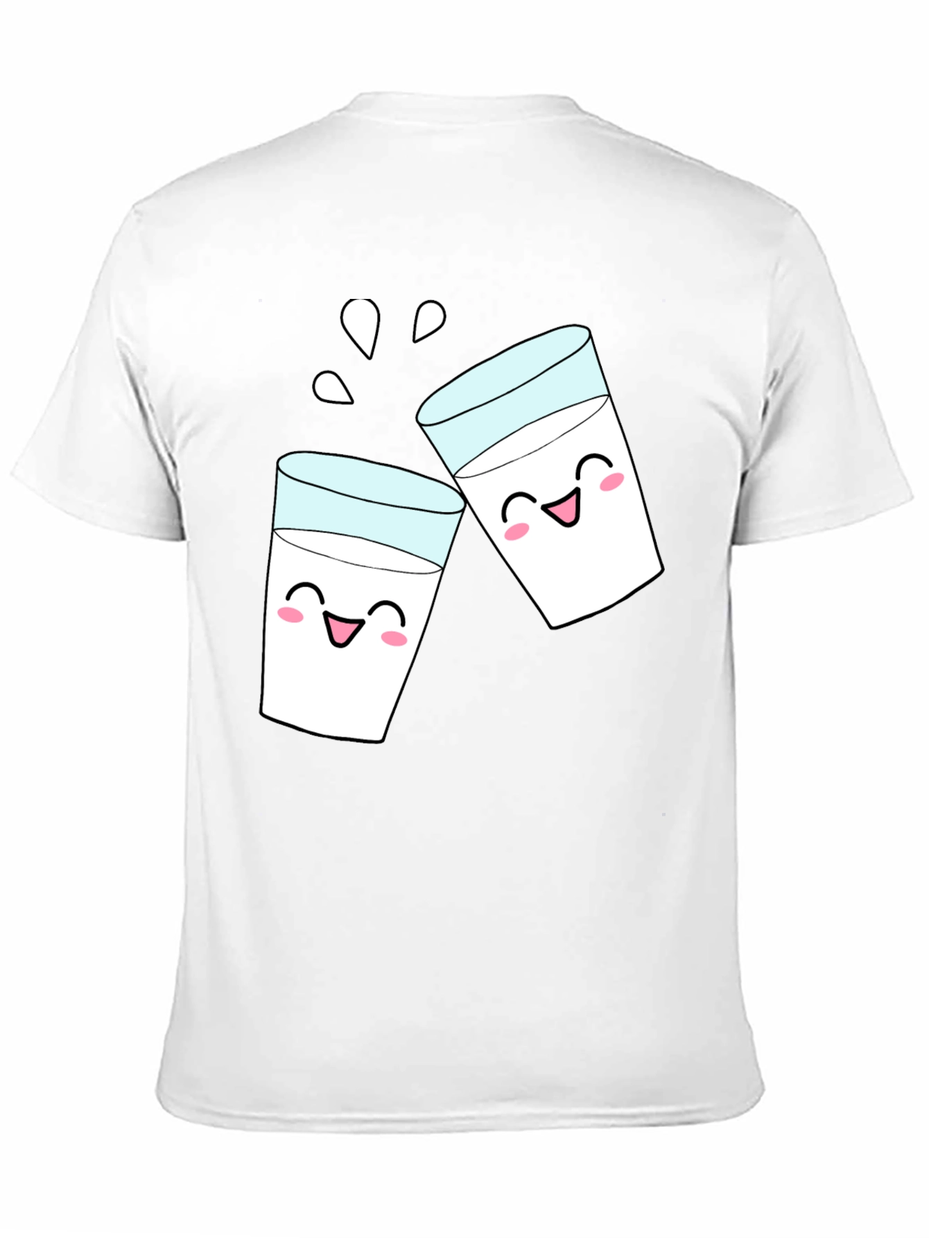 Cheers Milk T-Shirt: Fun Kawaii Graphic Tee