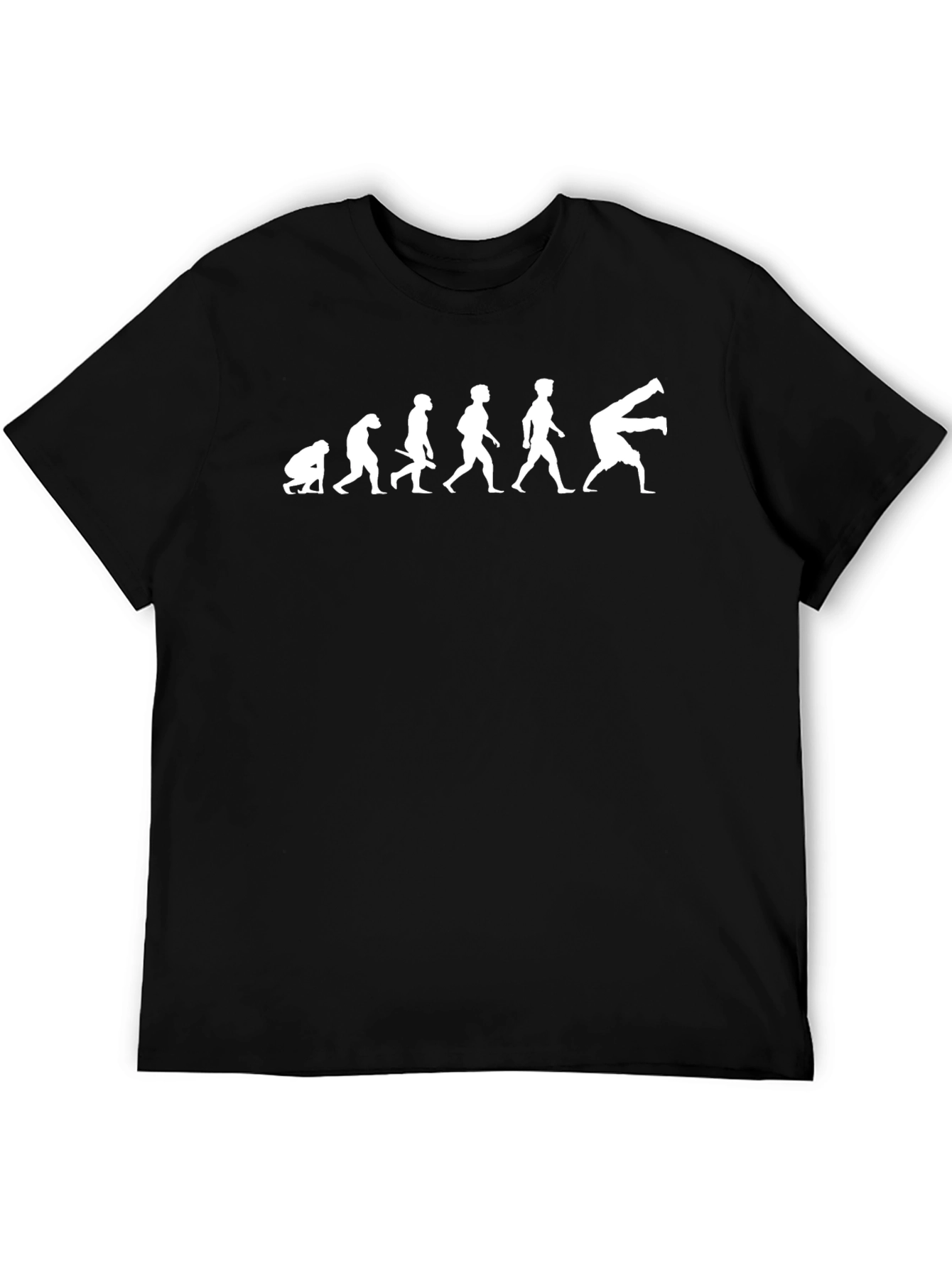 Evolution of Breakdancing Black T-Shirt