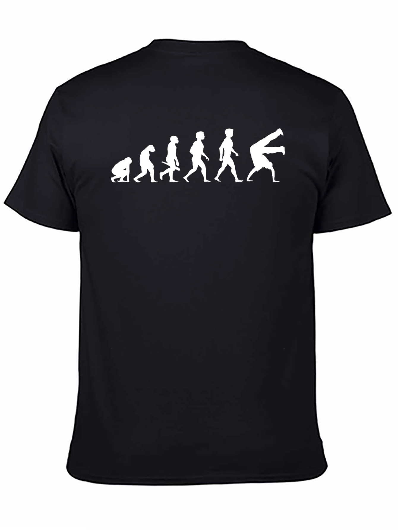 Evolution of Breakdancing Black T-Shirt