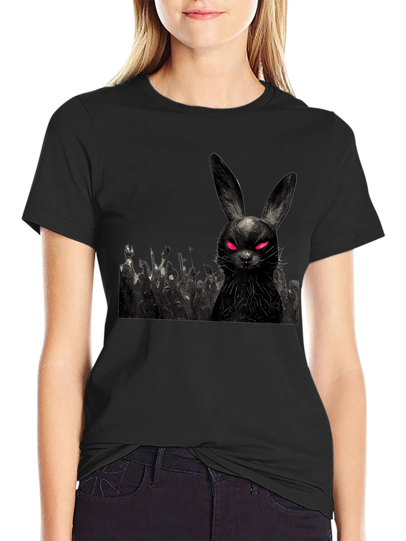 Creepy Bunny Graphic Tee