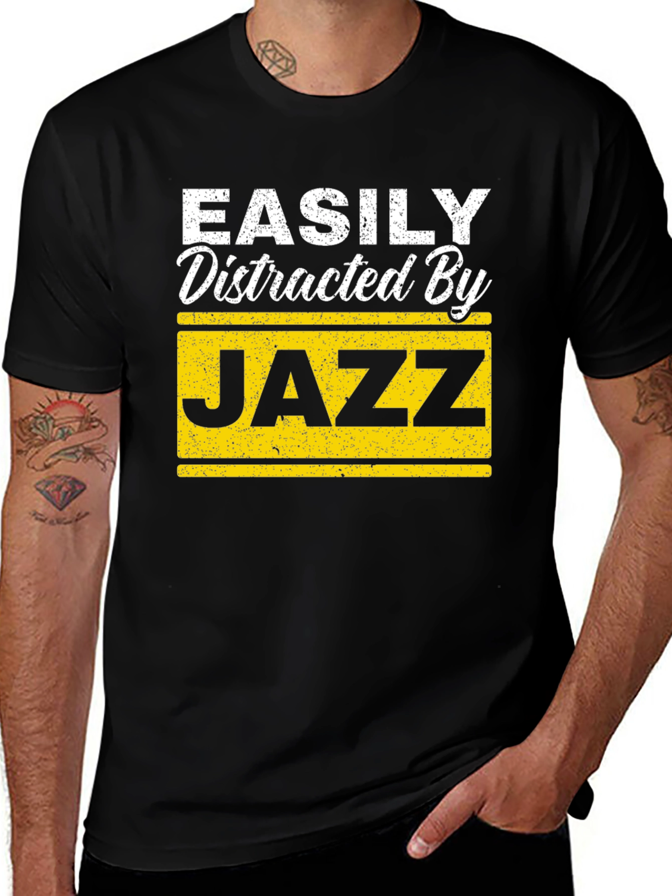 Easily Distracted By Jazz T-Shirt