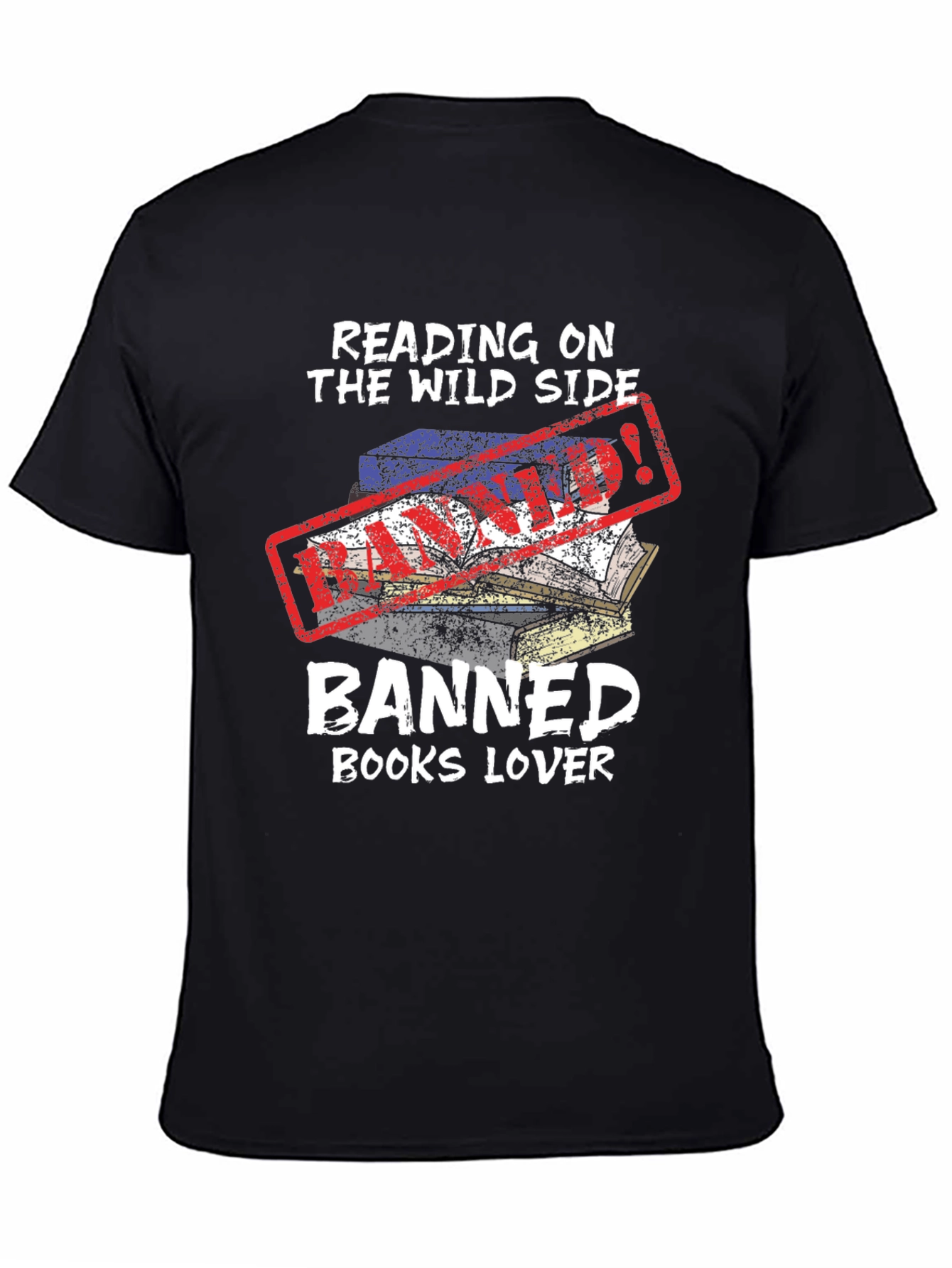 Banned Books Lover Graphic T-Shirt