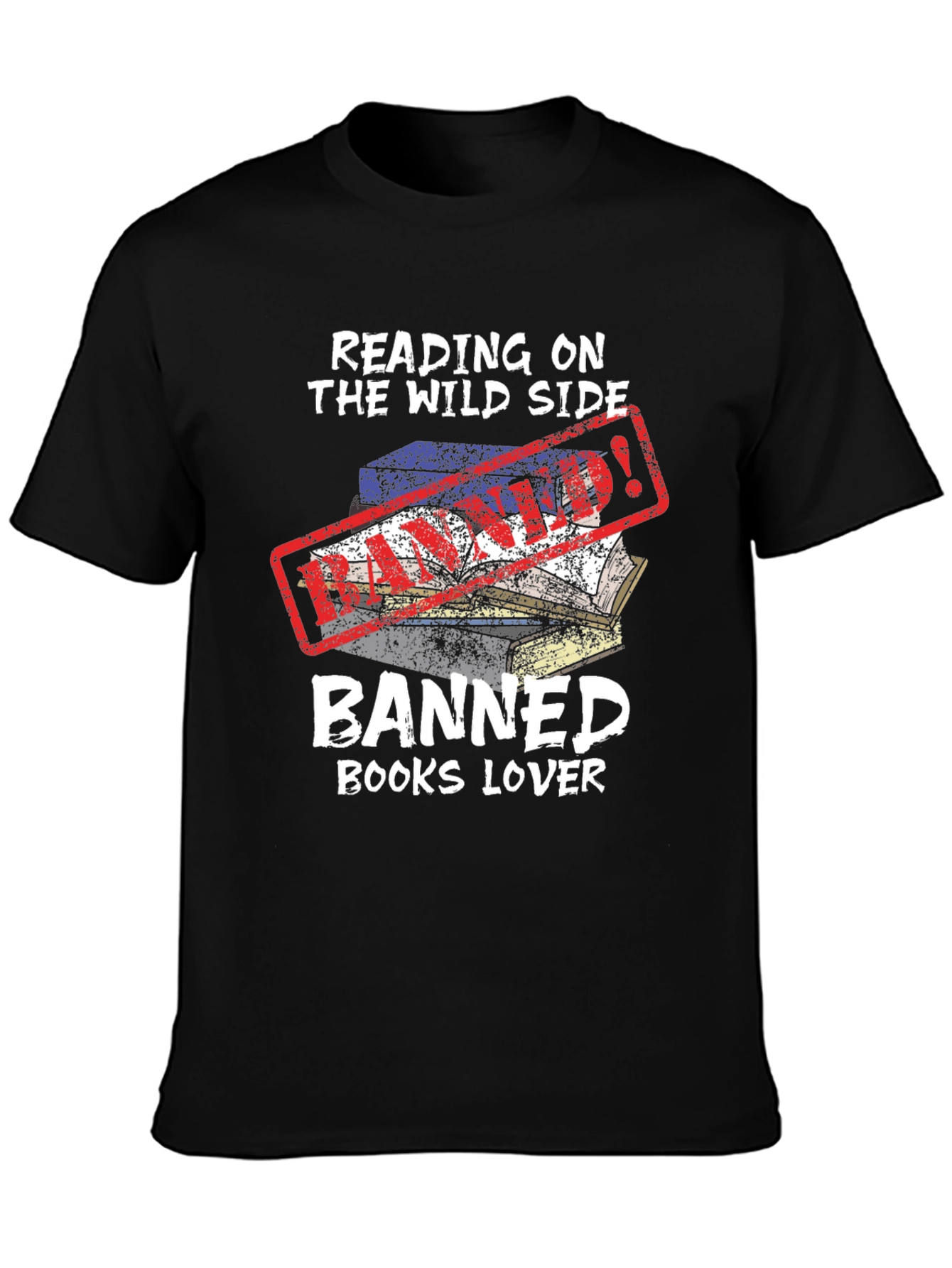Banned Books Lover Graphic T-Shirt