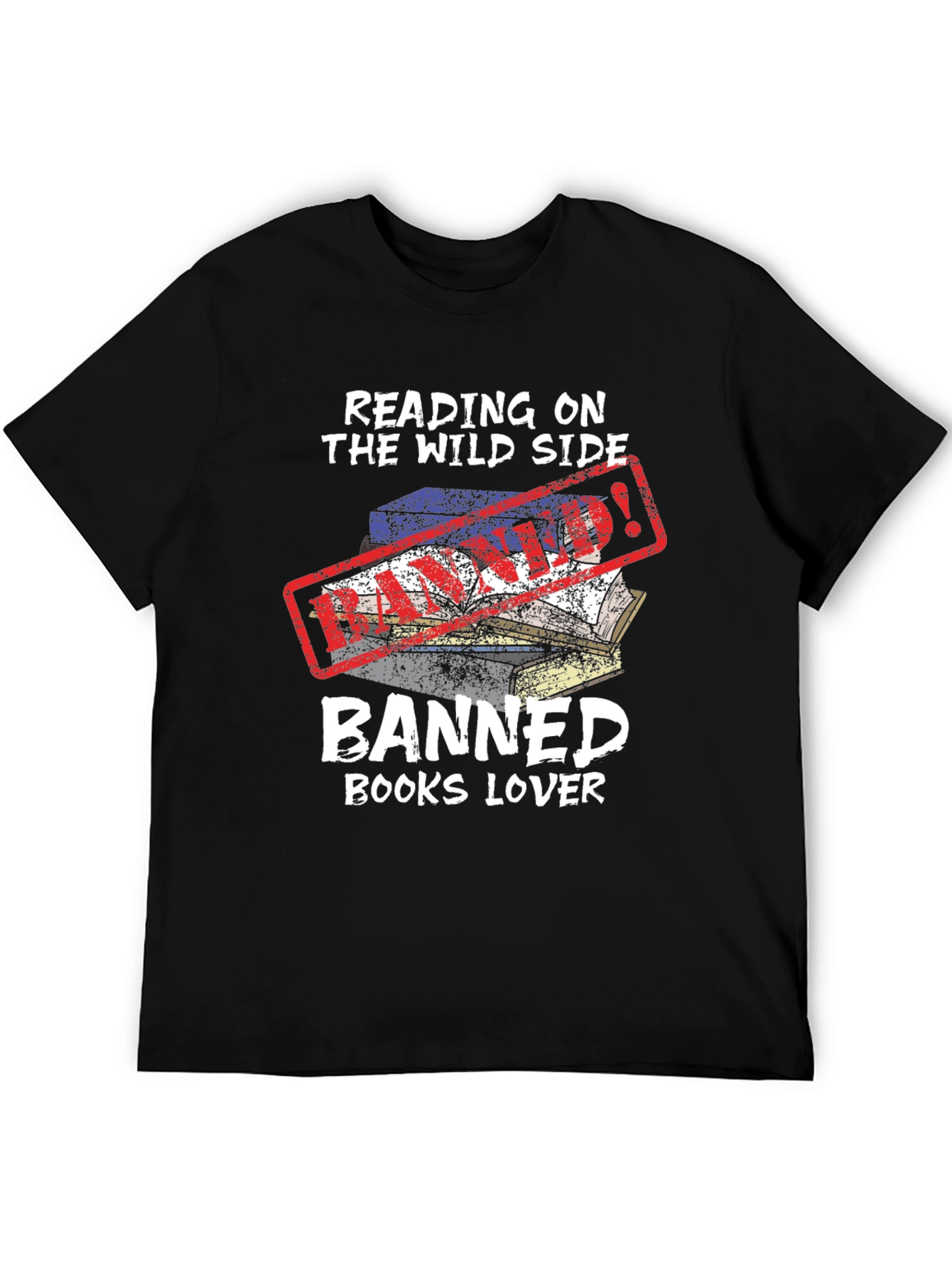 Banned Books Lover Graphic T-Shirt
