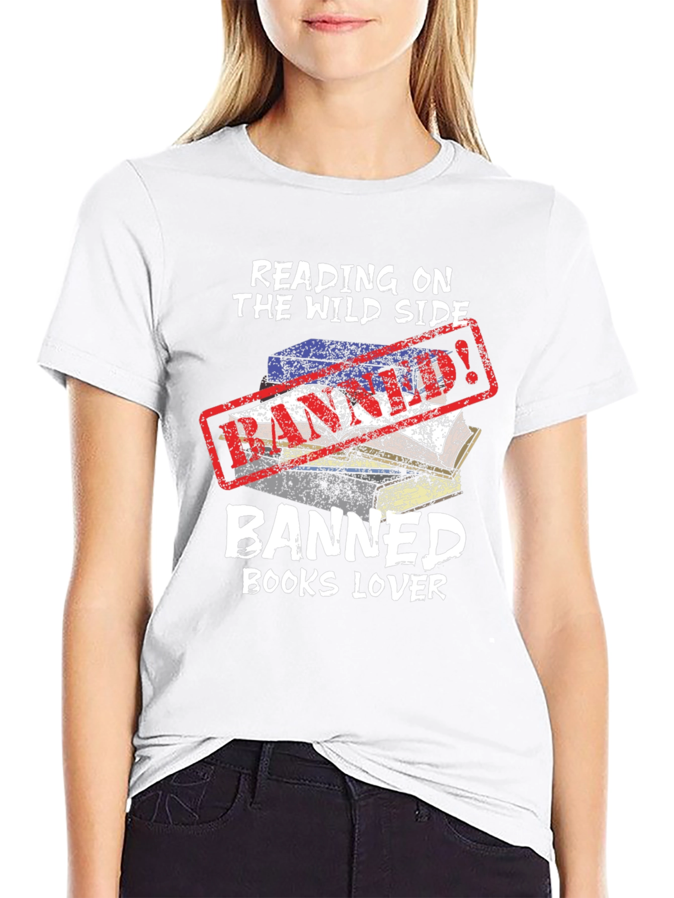 Banned Books Lover Graphic T-Shirt