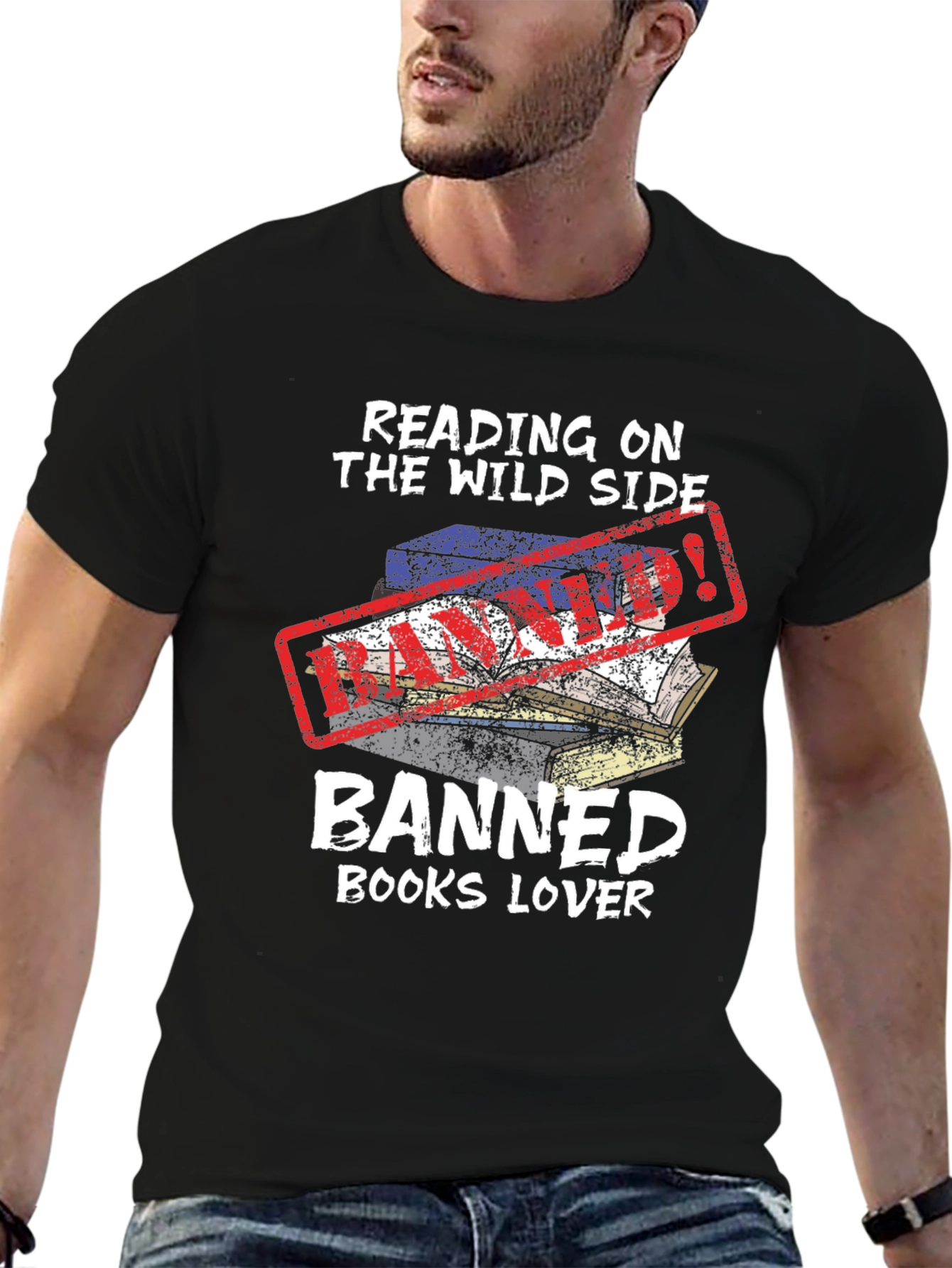 Banned Books Lover Graphic T-Shirt