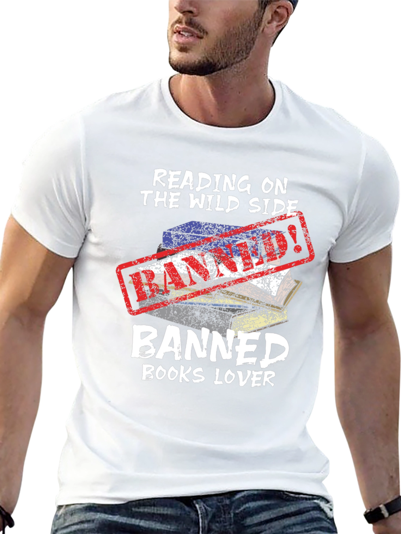 Banned Books Lover Graphic T-Shirt