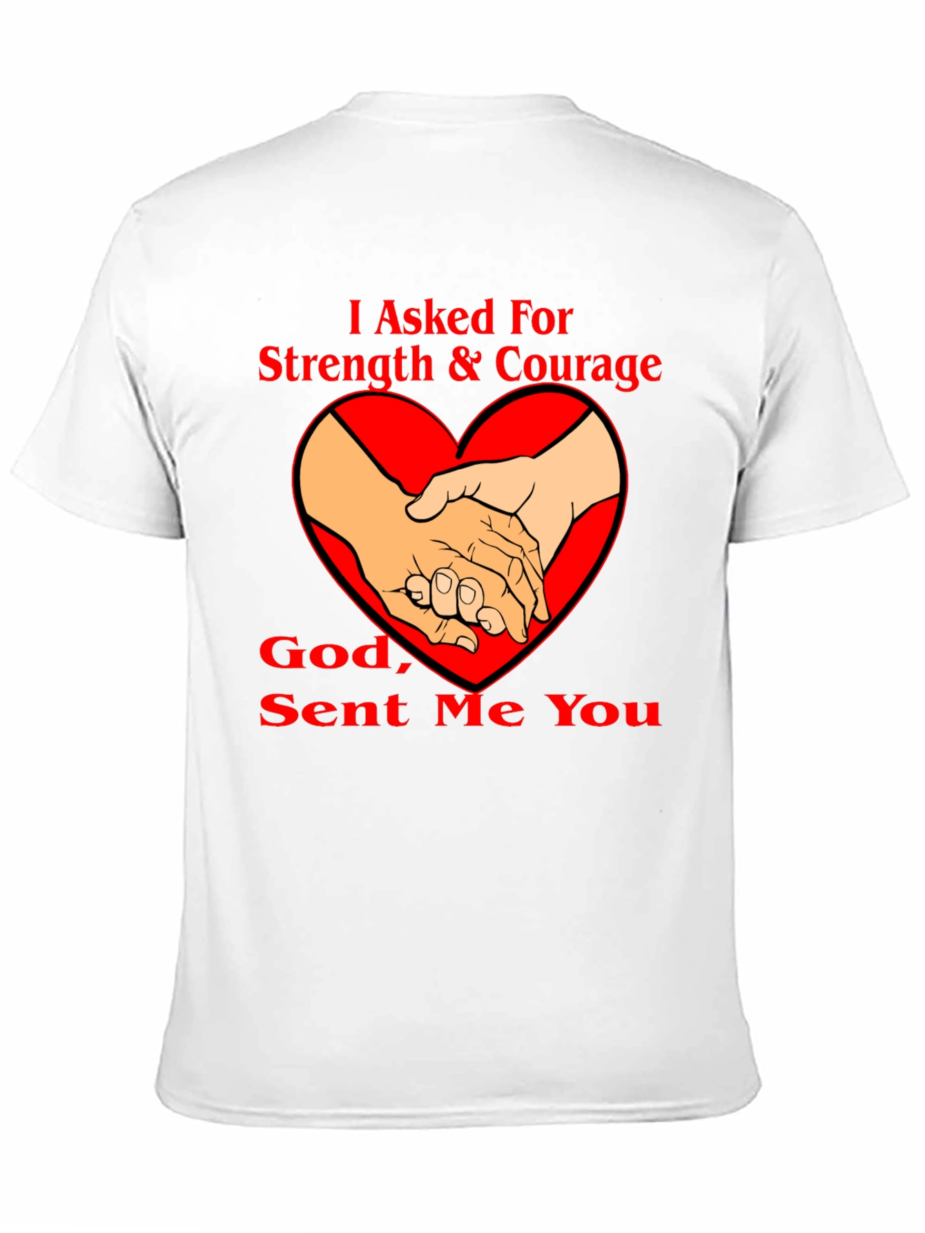 Strength & Courage Graphic T-Shirt