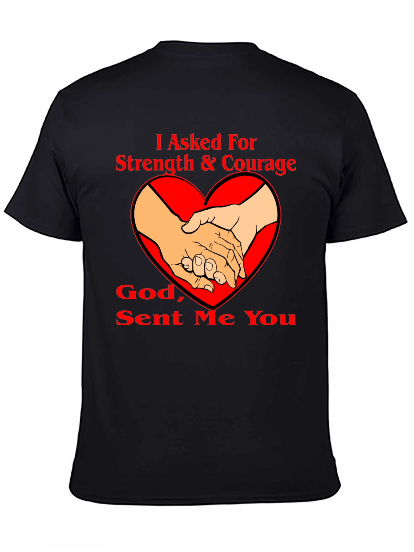 Strength & Courage Graphic T-Shirt