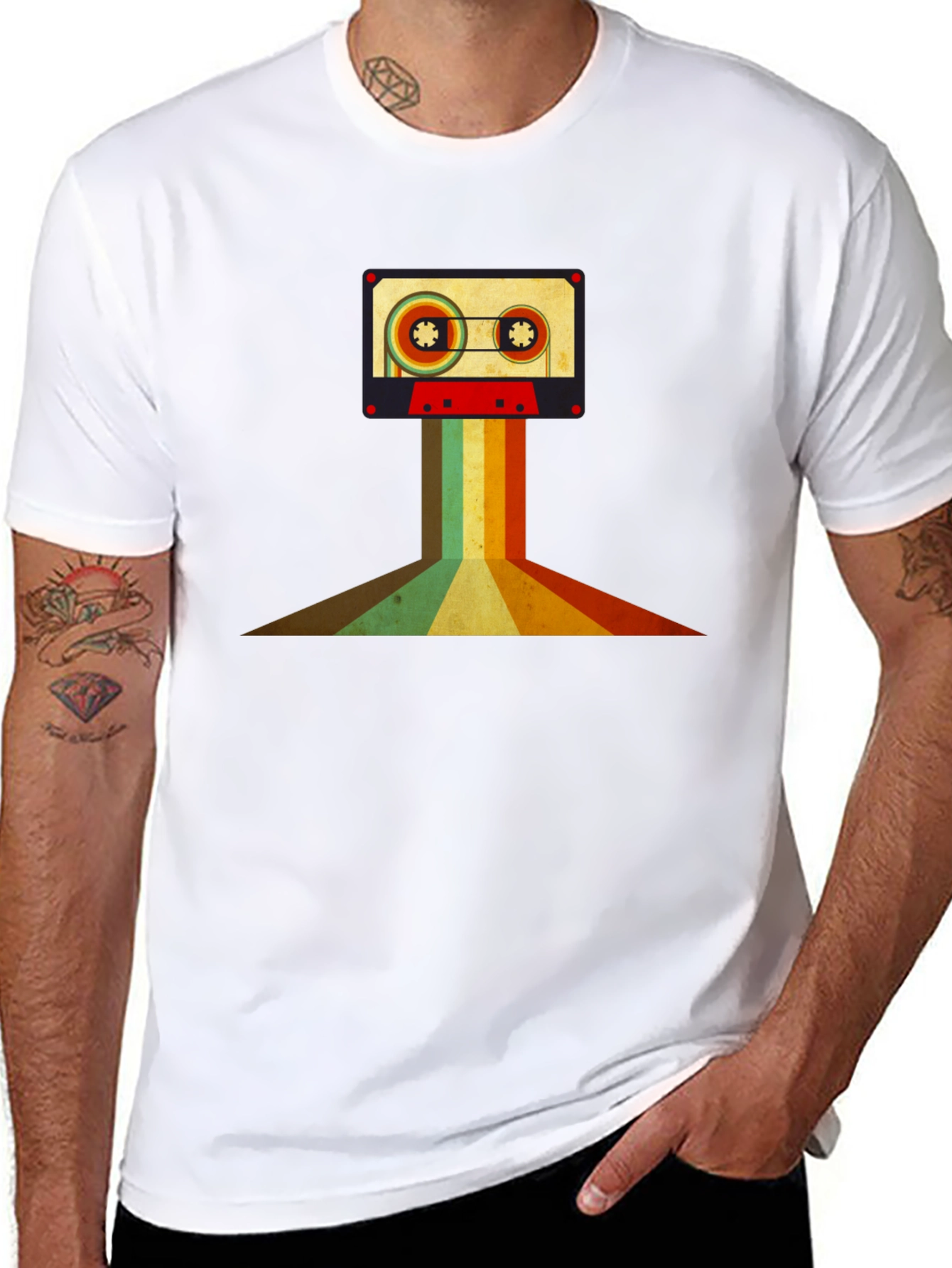 Retro Cassette Tape Graphic Tee