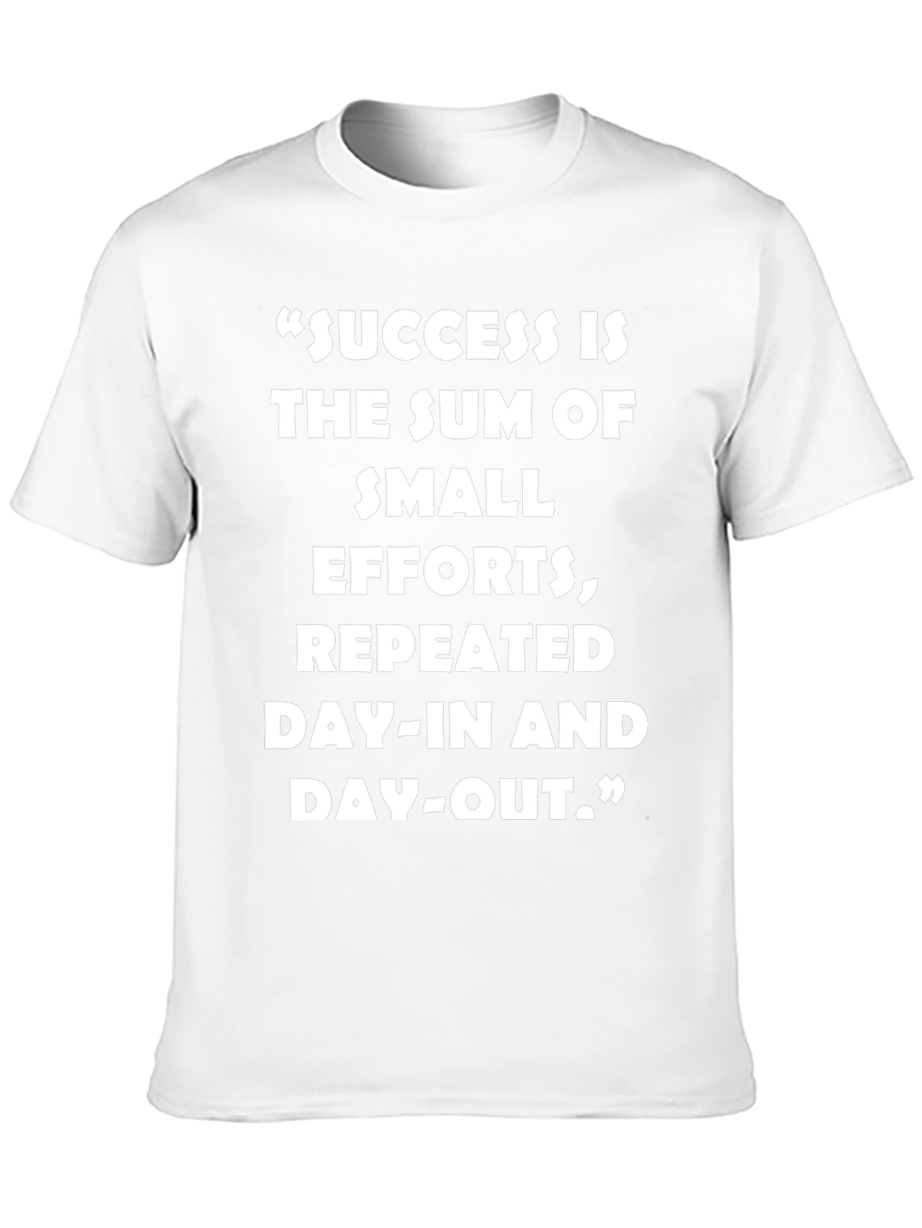 Success Quote Graphic T-Shirt - Motivational Apparel