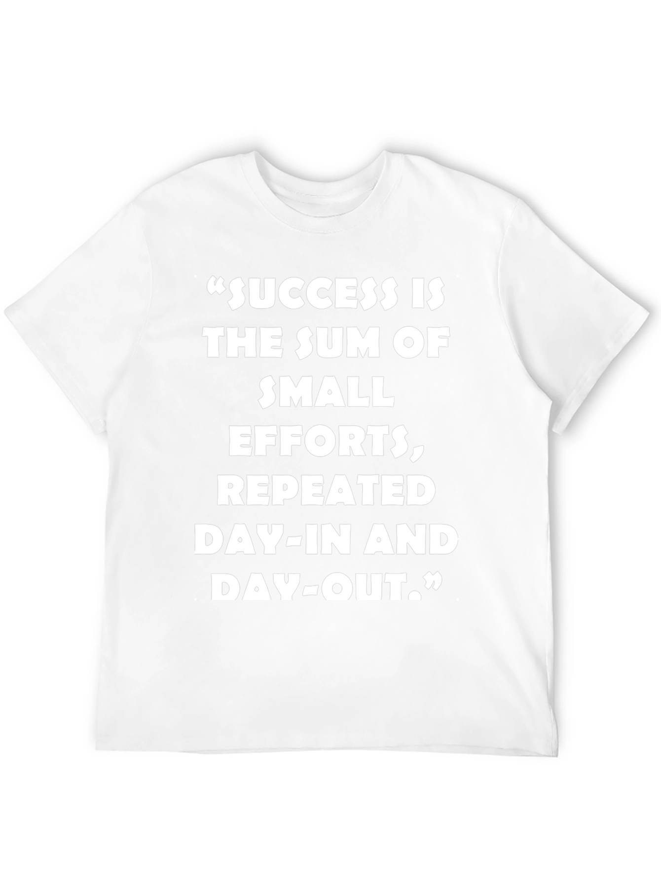 Success Quote Graphic T-Shirt - Motivational Apparel