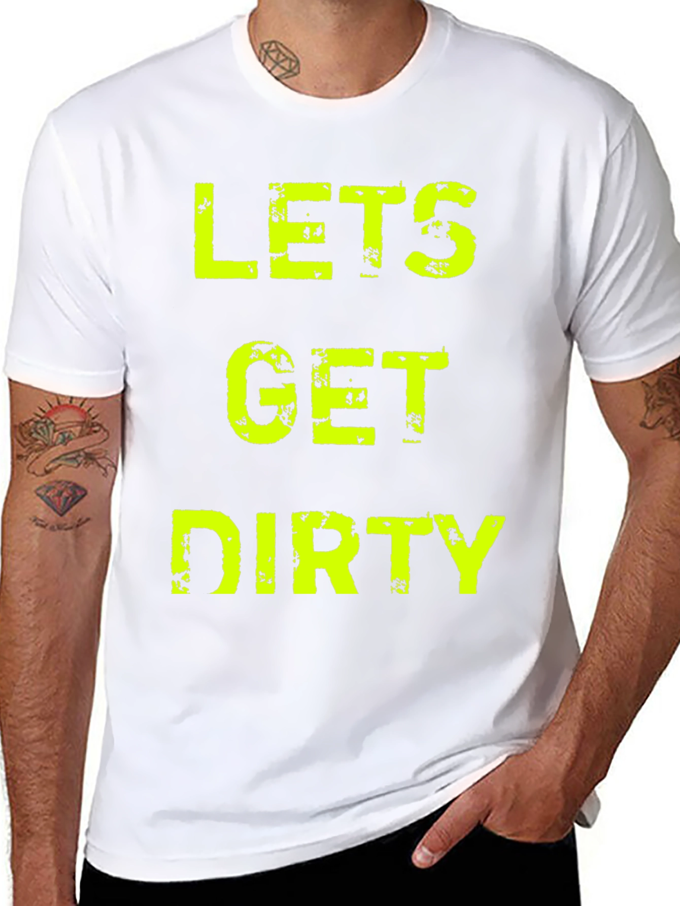 Lets Get Dirty Graphic Tee - Adult Unisex