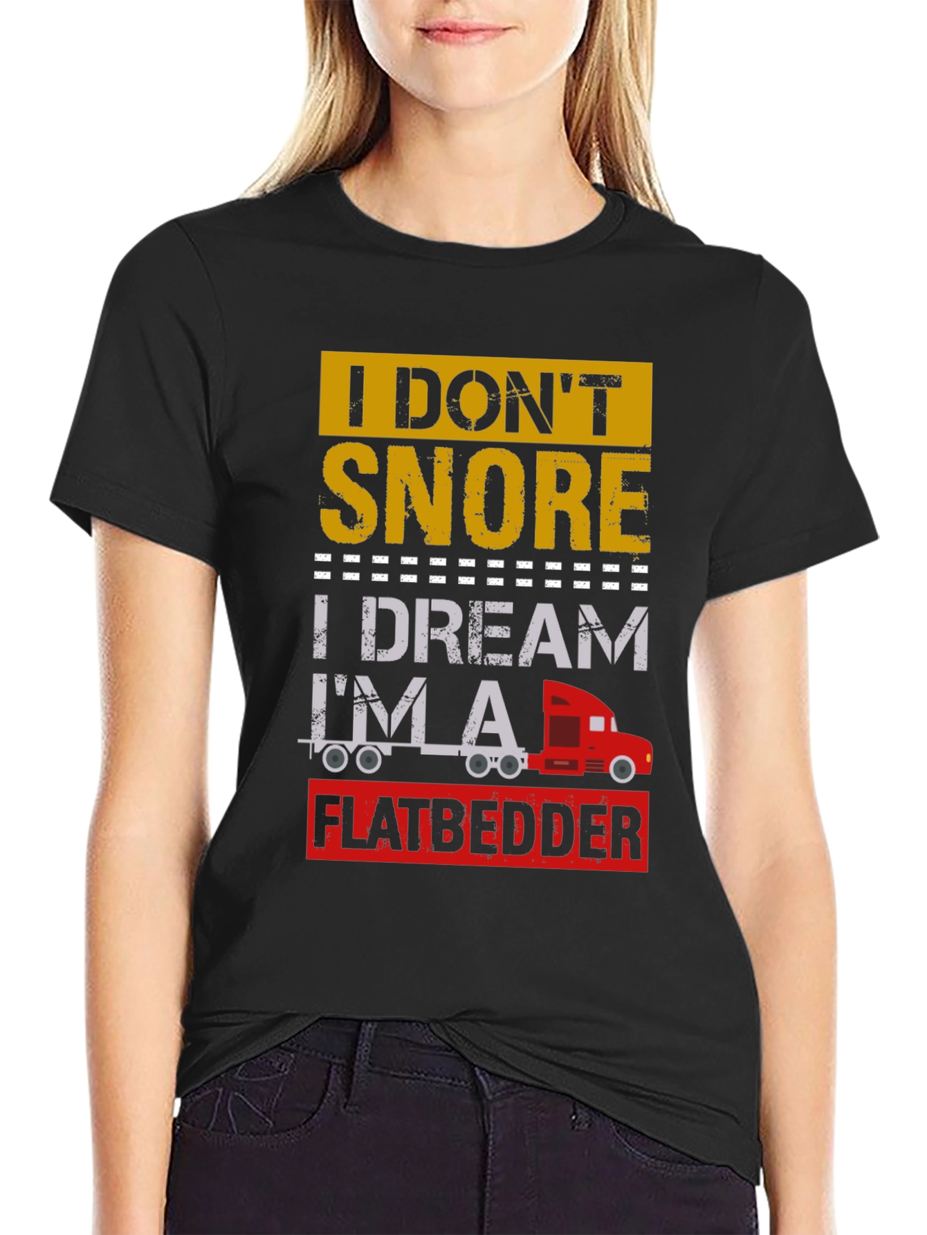 Flatbedder Dreamer Trucker T-Shirt