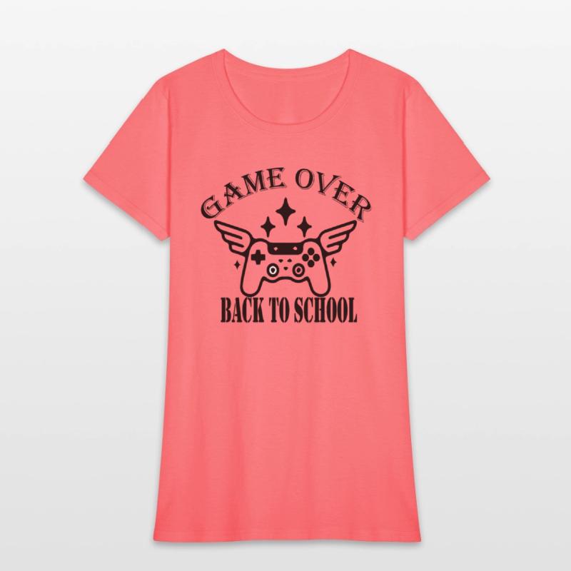 Game Over Back To School Girls