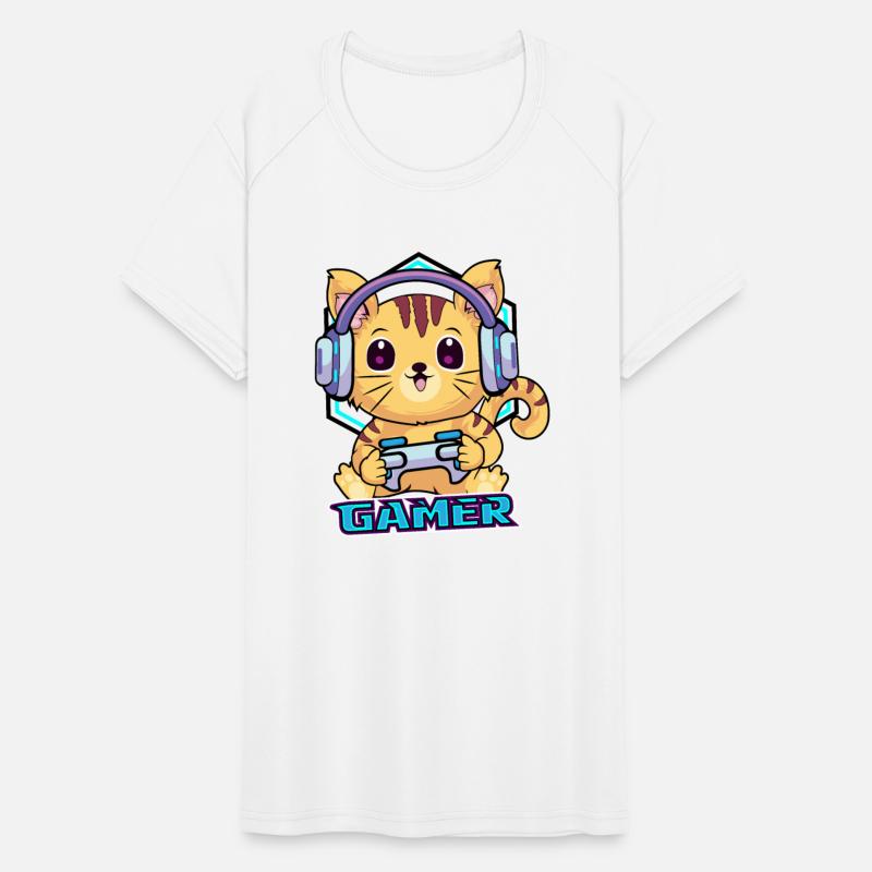 Gamer Cat Kawaii