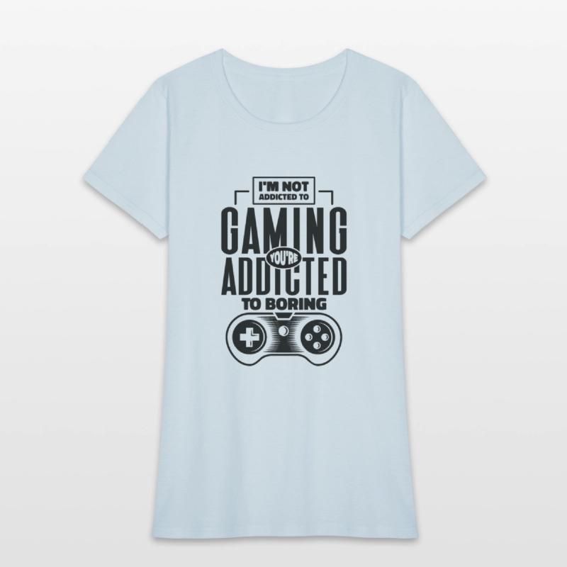 Gaming Addiction Gamer Playing Videogame