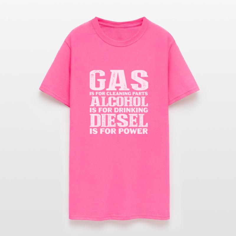 Gas Is For Cleaning Parts Alcohol Drinking Diesel