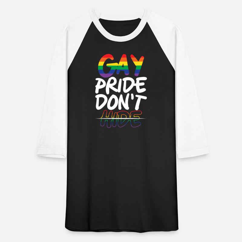 Gay Pride Don't Hide Rainbow LGBTQ Gay Rights