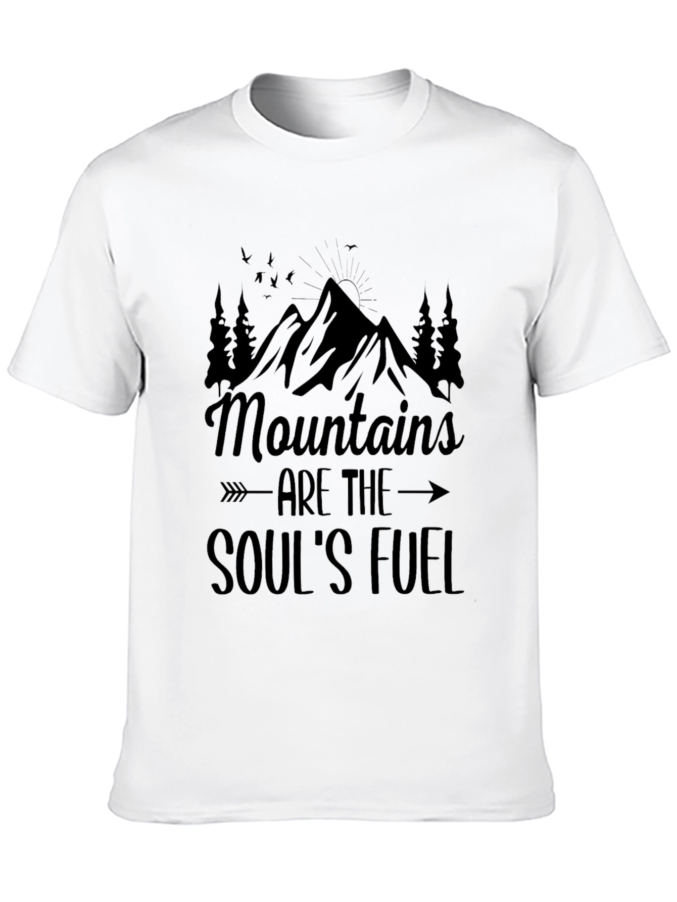 Mountains are the Souls Fuel Graphic Tee