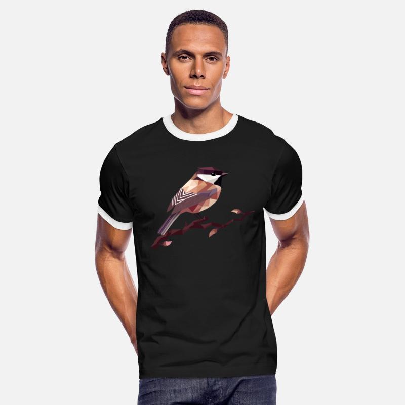 Geometric Songbird – Elegant Polygon Art