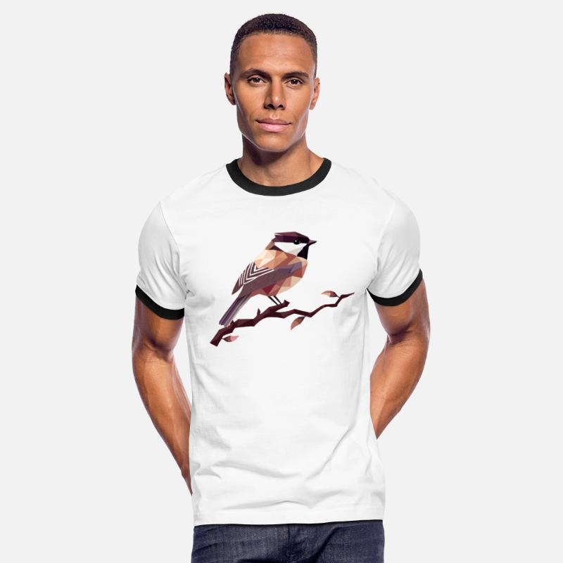 Geometric Songbird – Elegant Polygon Art