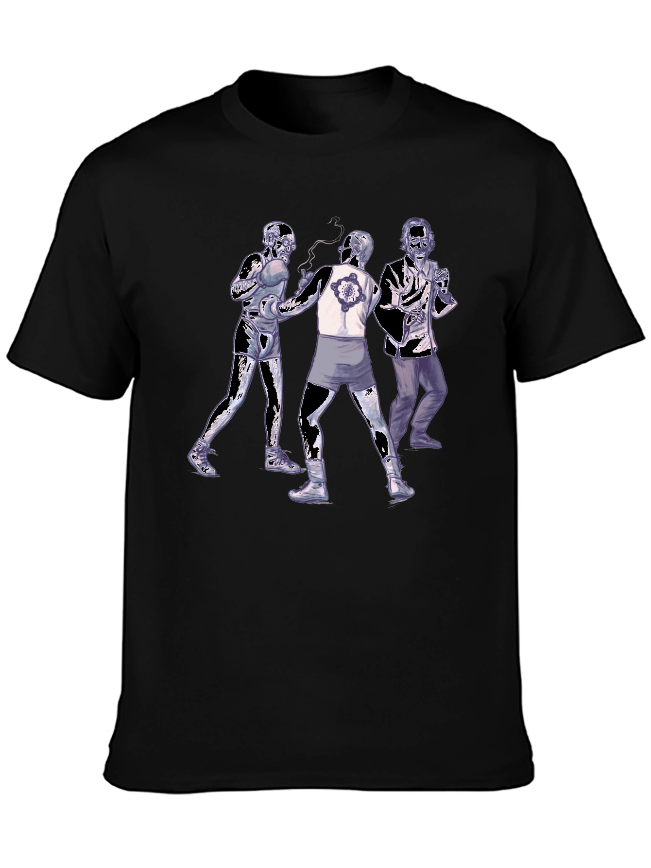 Zombie Boxing T-Shirt - Unique Undead Design