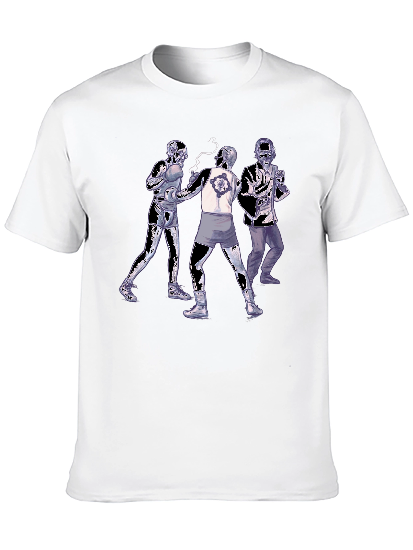 Zombie Boxing T-Shirt - Unique Undead Design